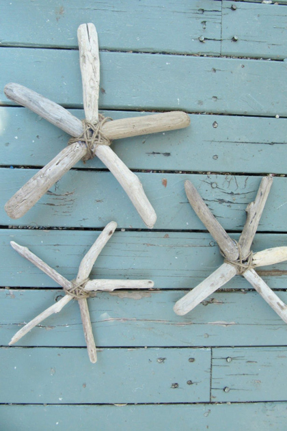 DIY sao biển bằng gỗ