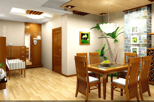 cách bố trí nội thất phòng ăn đẹp