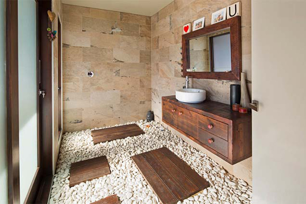đồ nội thất gỗ cho phòng tắm 