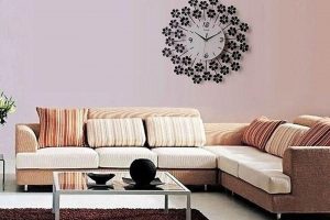 đồng hồ gỗ treo tường trang trí nội thất