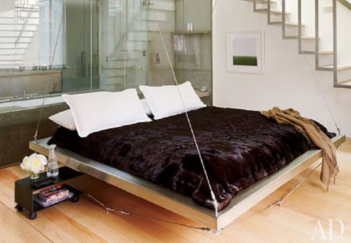 giường gỗ thiết kế nội thất hiện đại