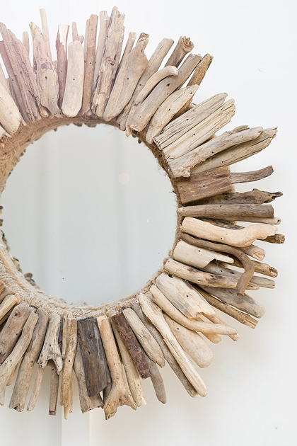 Khung gương trang trí từ gỗ