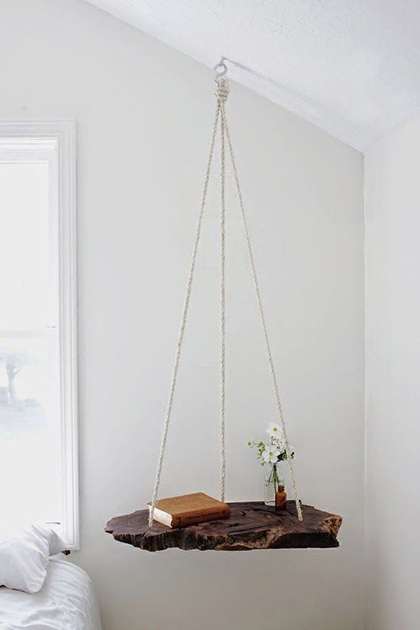 Xu hướng DIY cùng bàn gỗ treo